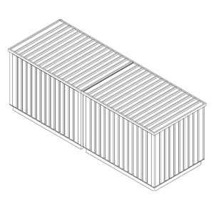 Short End Linking Kit (For Insulated Store/Expandakiosk)